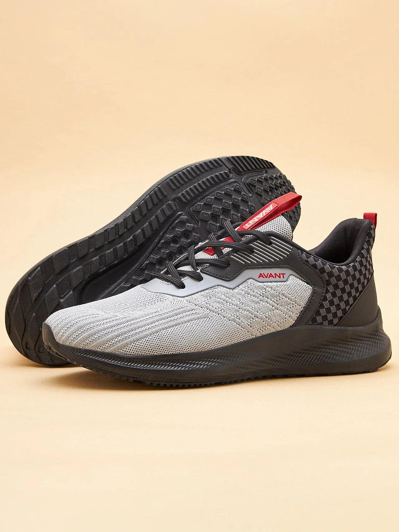 Avant Men's Galaxy Running Shoes-Grey