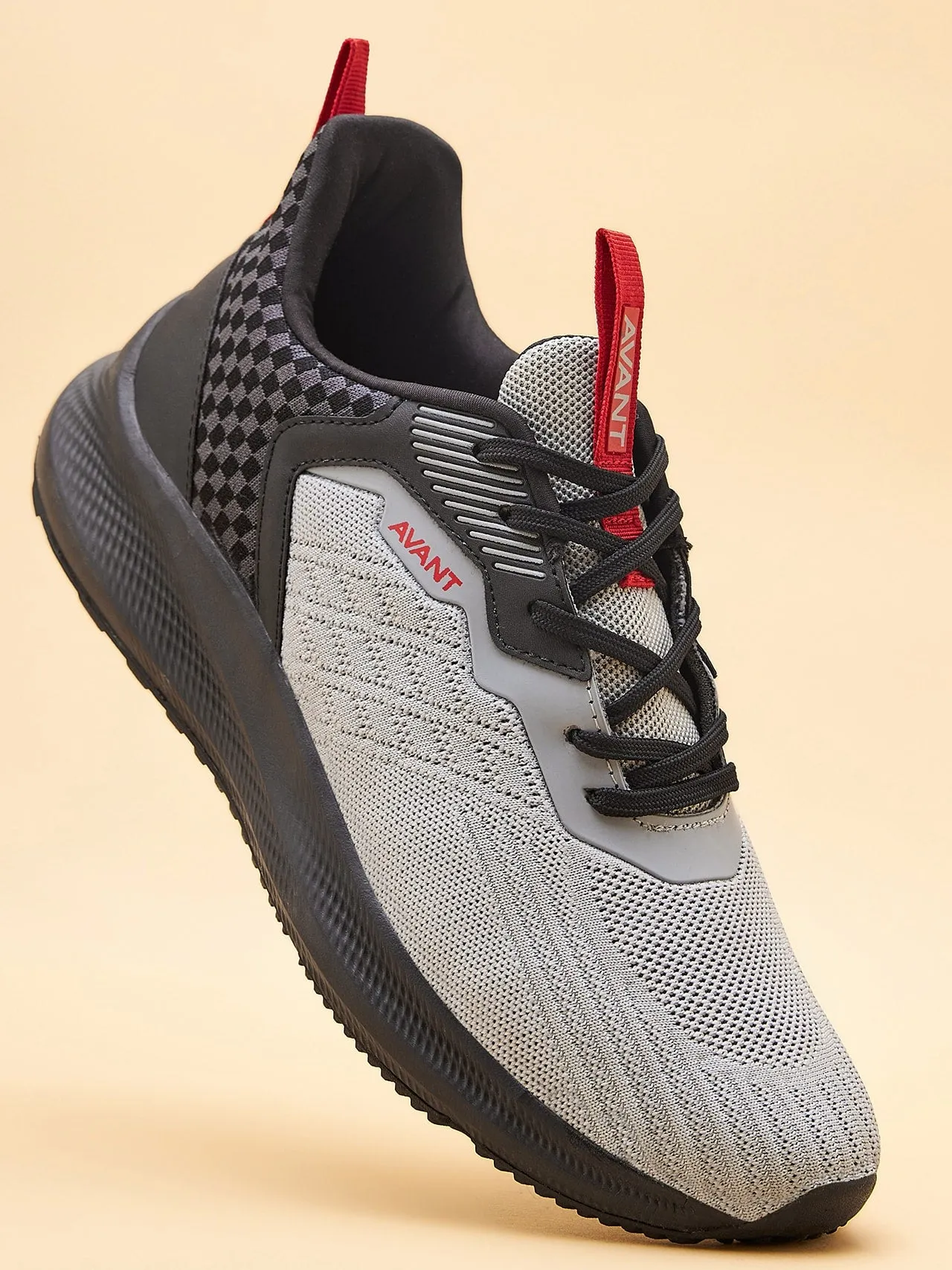 Avant Men's Galaxy Running Shoes-Grey