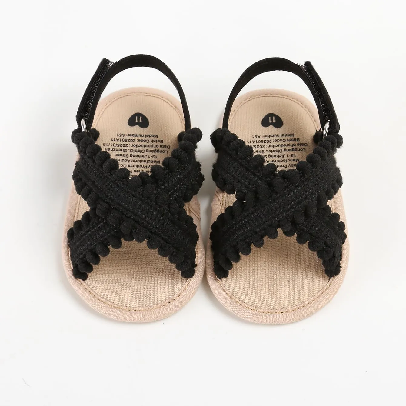 Baby Girls Sandals Summer Shoes Outdoor First Walker Toddler Girls Shoes for Summer