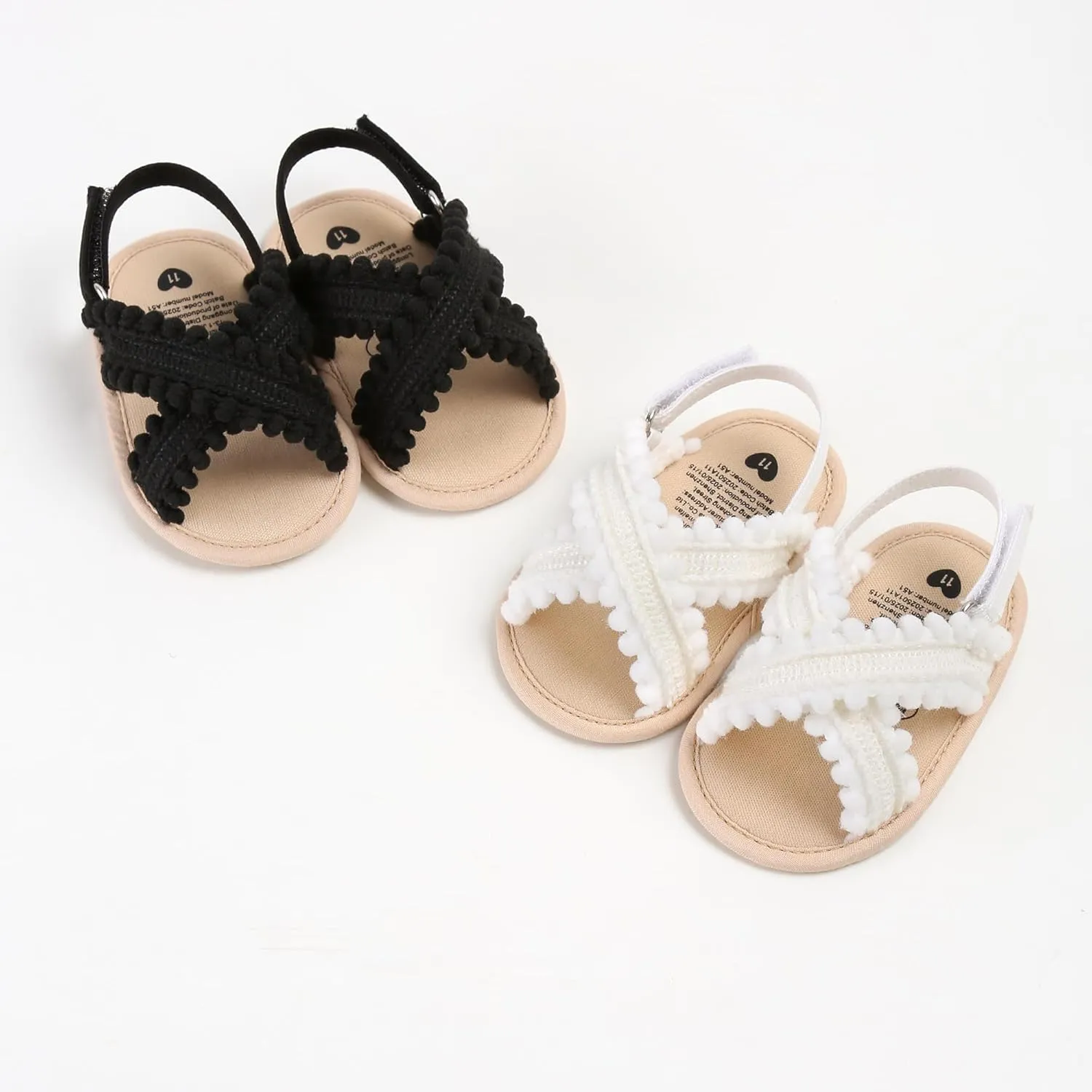 Baby Girls Sandals Summer Shoes Outdoor First Walker Toddler Girls Shoes for Summer