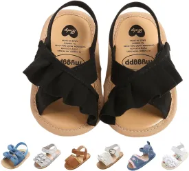 Baby Girls Sandals Summer Shoes Outdoor First Walker Toddler Girls Shoes for Summer