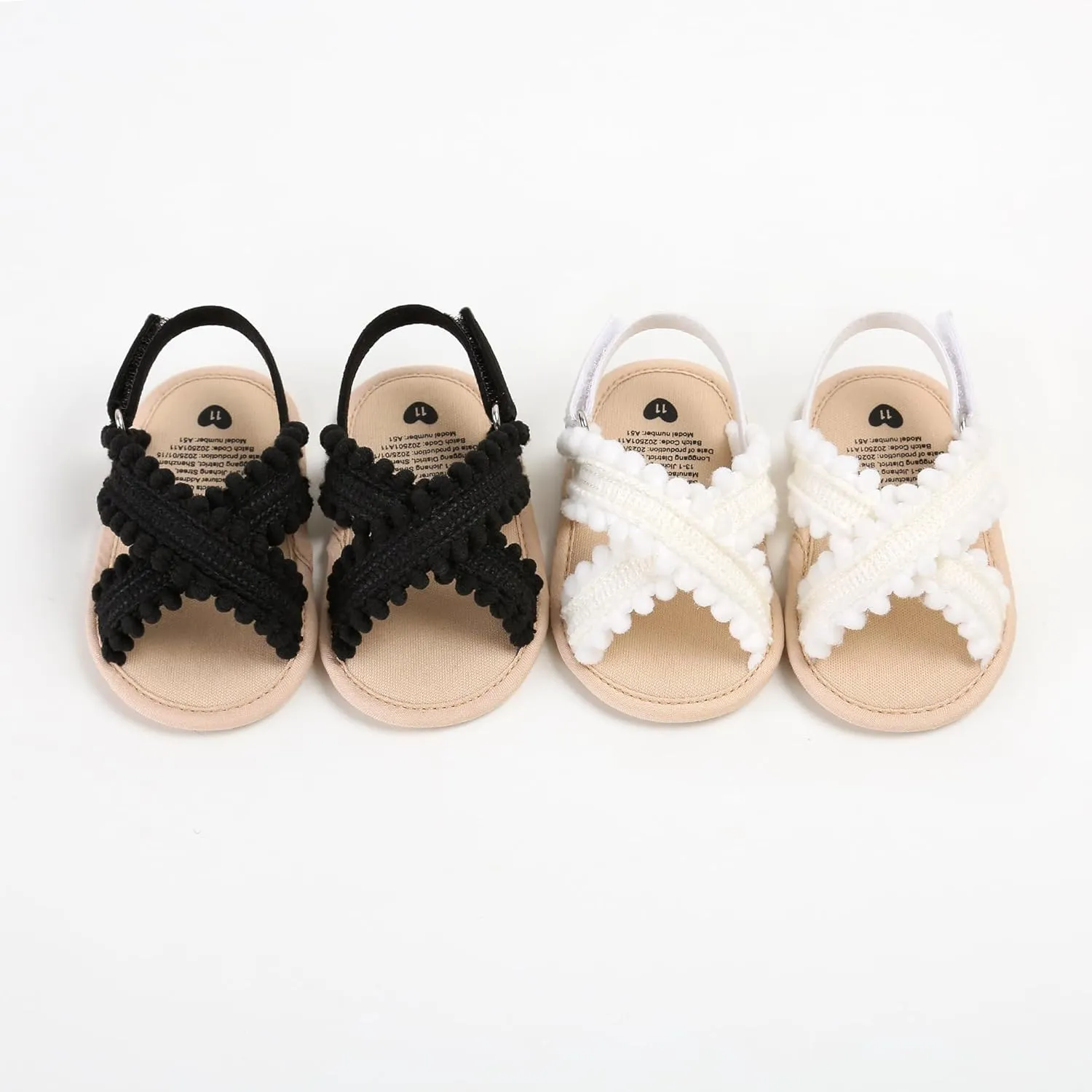 Baby Girls Sandals Summer Shoes Outdoor First Walker Toddler Girls Shoes for Summer