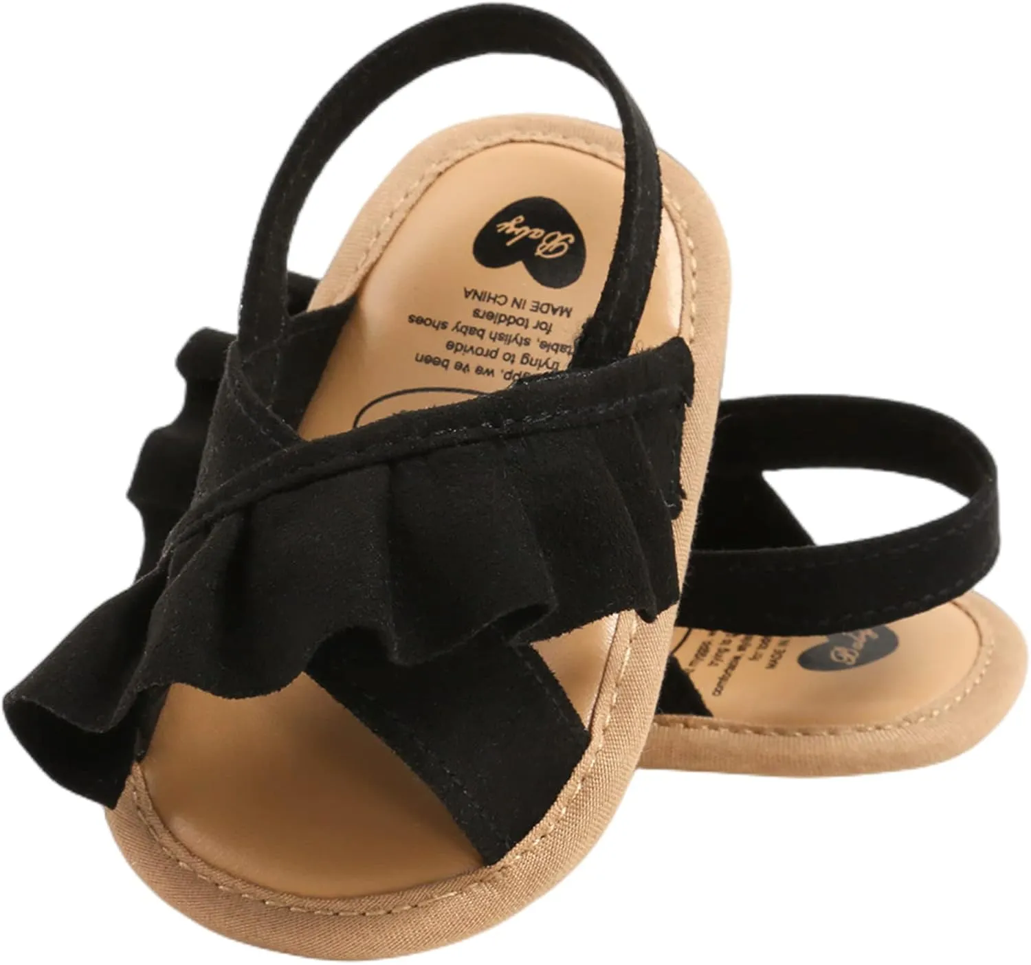 Baby Girls Sandals Summer Shoes Outdoor First Walker Toddler Girls Shoes for Summer