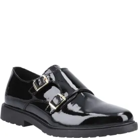 Black Patent Verity Monk Shoes