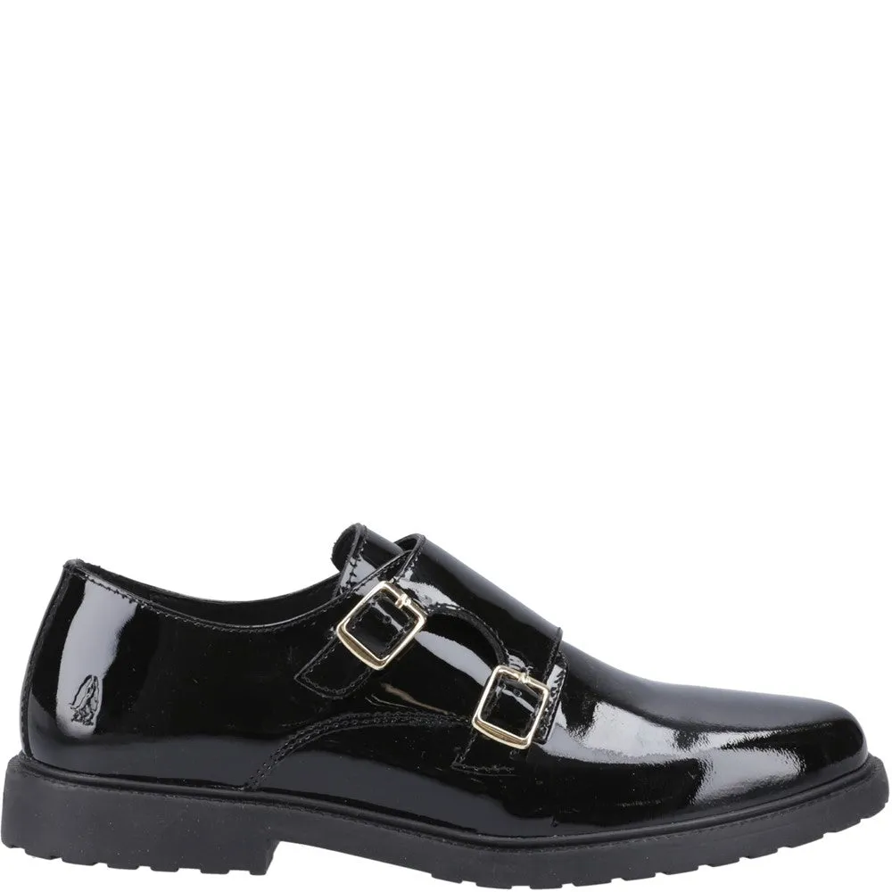 Black Patent Verity Monk Shoes