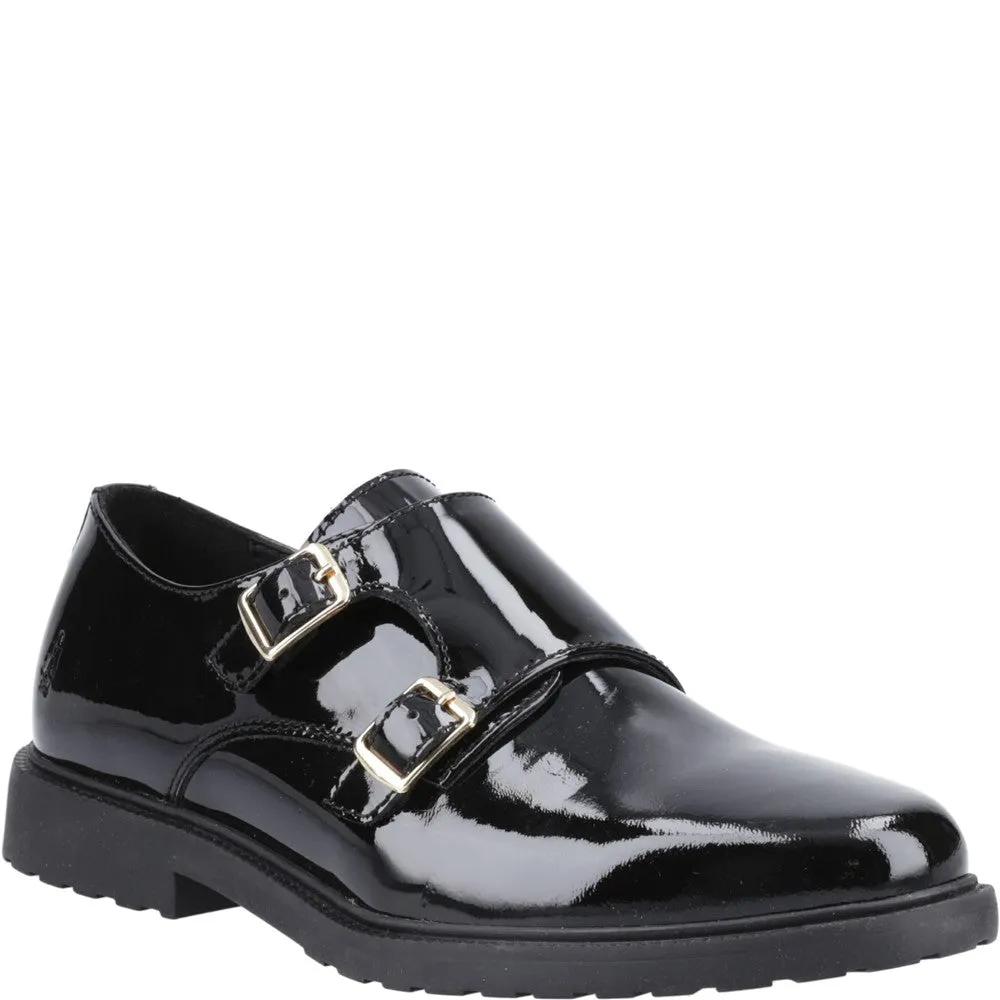 Black Patent Verity Monk Shoes