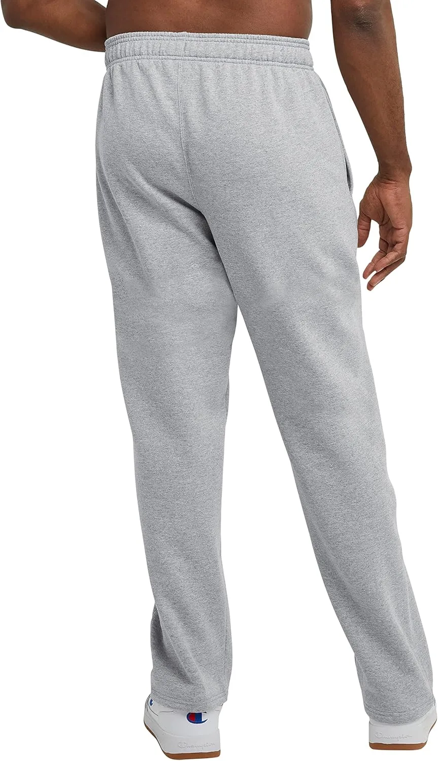 Champion Men??s Sweatpants, Powerblend, Fleece Open-Bottom Sweatpants for Men (Reg. or Big & Tall)
