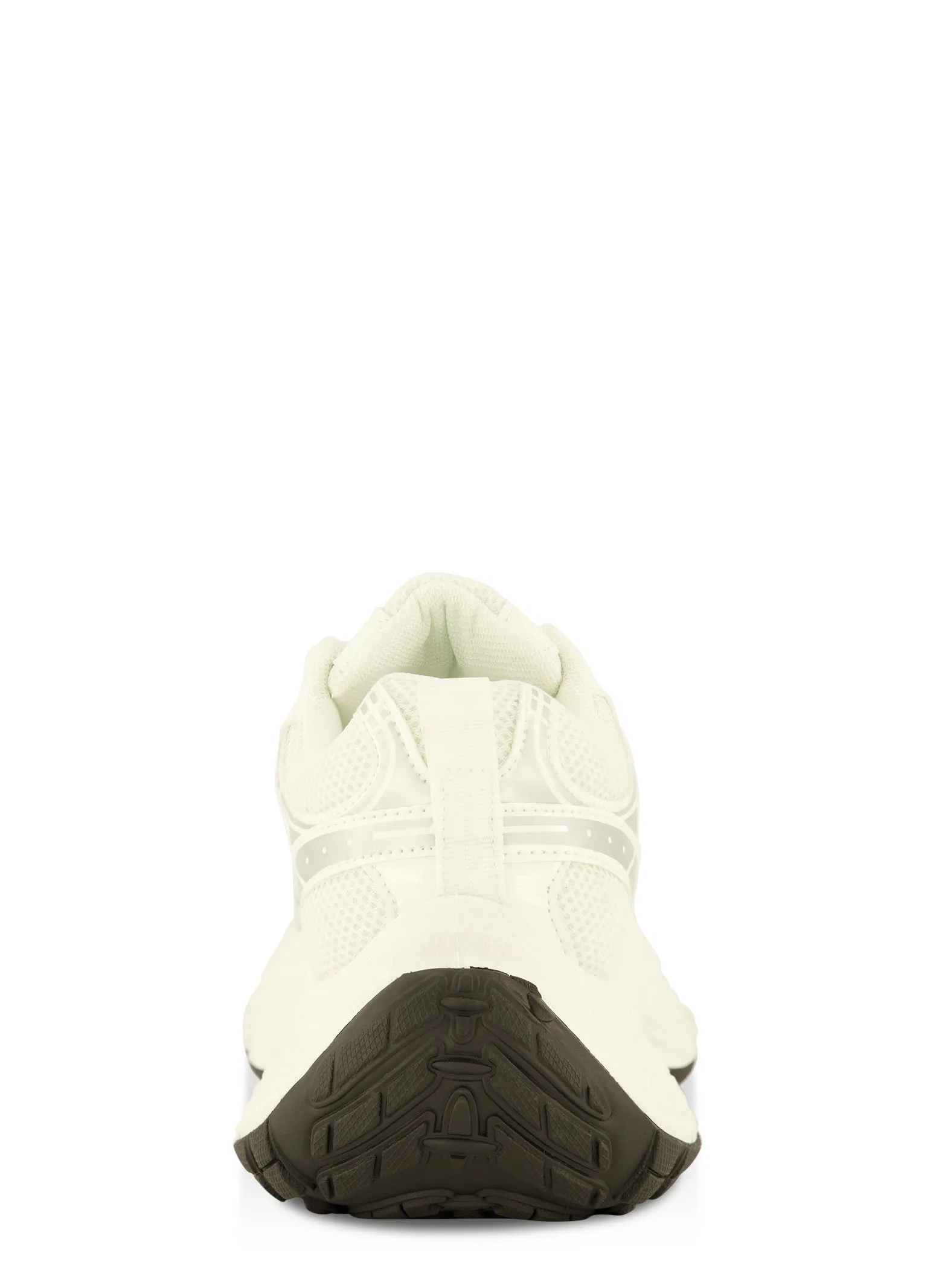 Chunky Sole Contrast Lace Up Sneakers