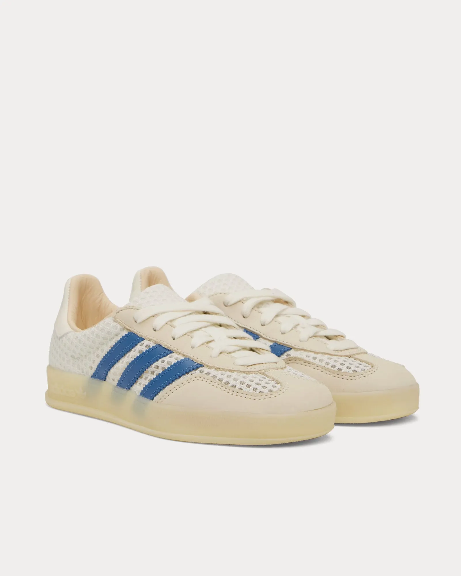 Gazelle Indoor Off White / Focus Blue / Warm Vanilla Low Top Sneakers