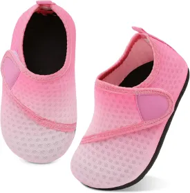 LeIsfIt Toddler Water Shoes Girls Boys Swim Beach Shoes Barefoot Aqua Socks Kids Non-Slip Water Socks
