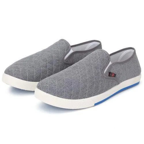 Men Canvas Check Plaid Slip On Flat Casual Driving Shoes Loafers