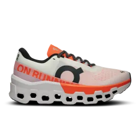 On Running Women's Cloudmonster 2 Shoes - White / Flame