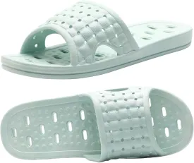 Quick Drying Shower Slippers non-slip Bathroom Slippers Drain Holes Shower Shoes for Women and Men Dorm pool gym