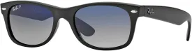Ray-Ban RB2132 POLARIZED NEW WAYFARER Square Sunglasses For Men For Women   BUNDLE with Designer iWear Eyewear Care Kit