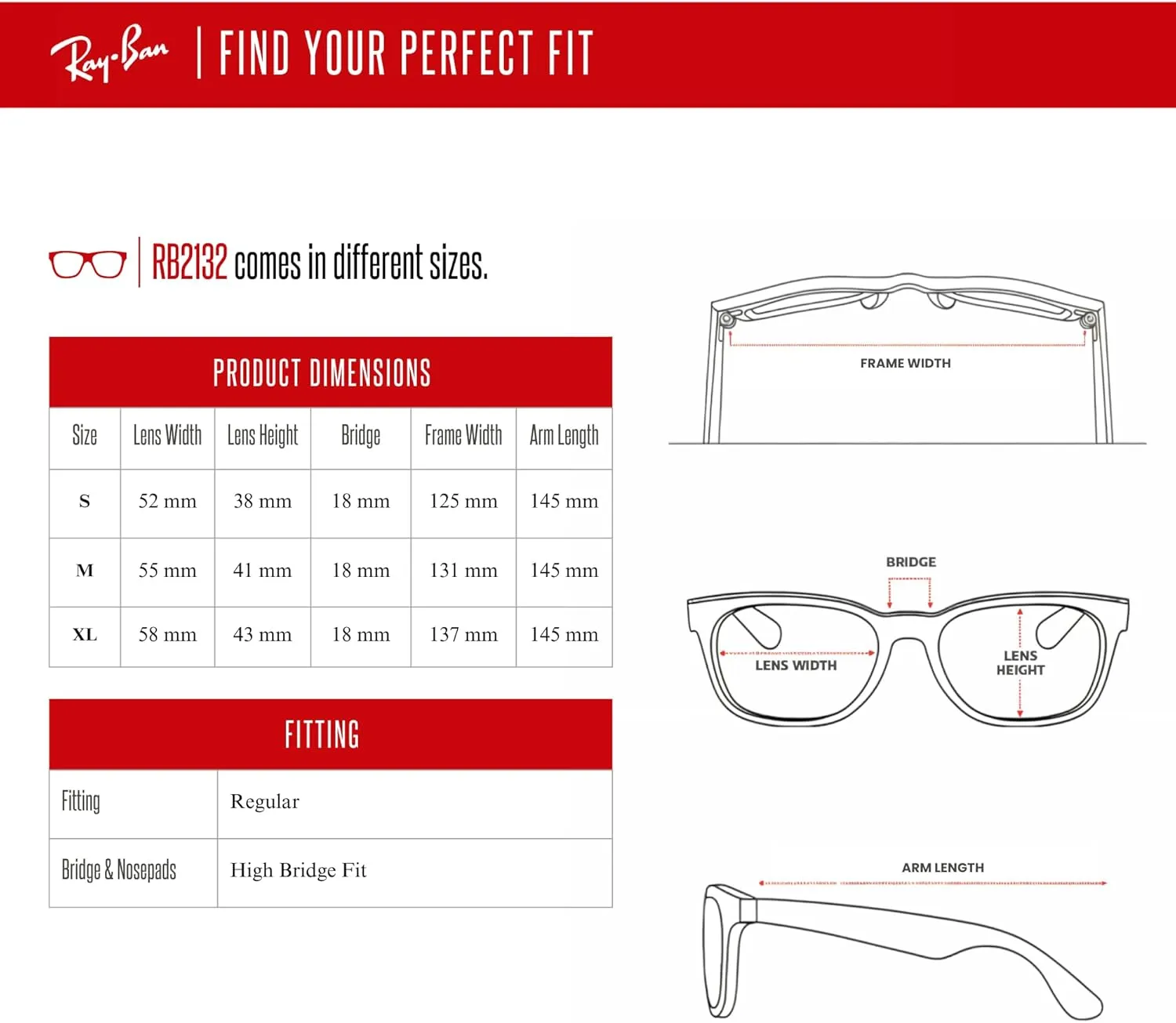 Ray-Ban RB2132 POLARIZED NEW WAYFARER Square Sunglasses For Men For Women   BUNDLE with Designer iWear Eyewear Care Kit