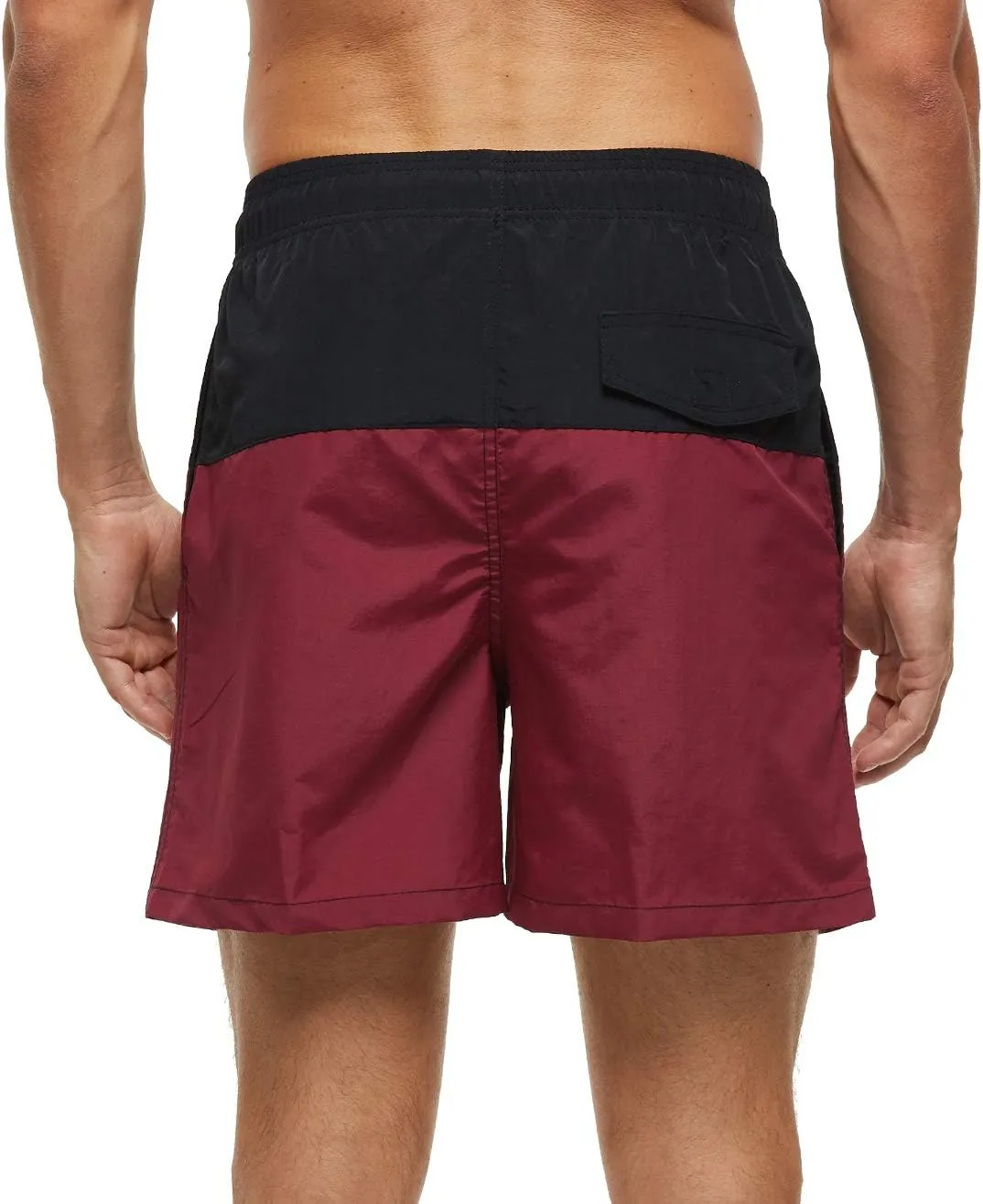SILKWORLD Men's Swim Trunks Quick Dry Beach Shorts with Pockets