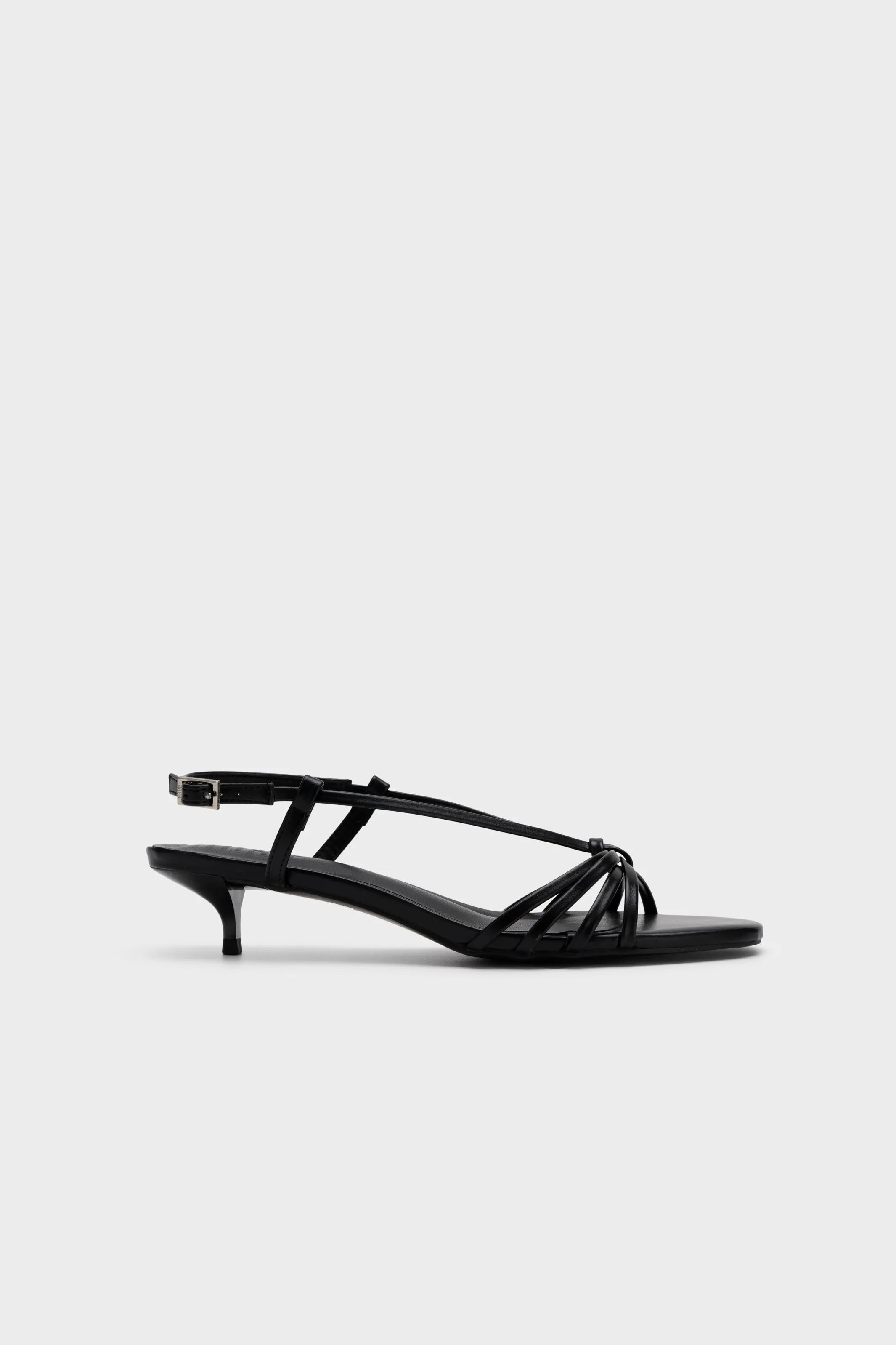 STRAPPY KITTEN HEEL SANDAL