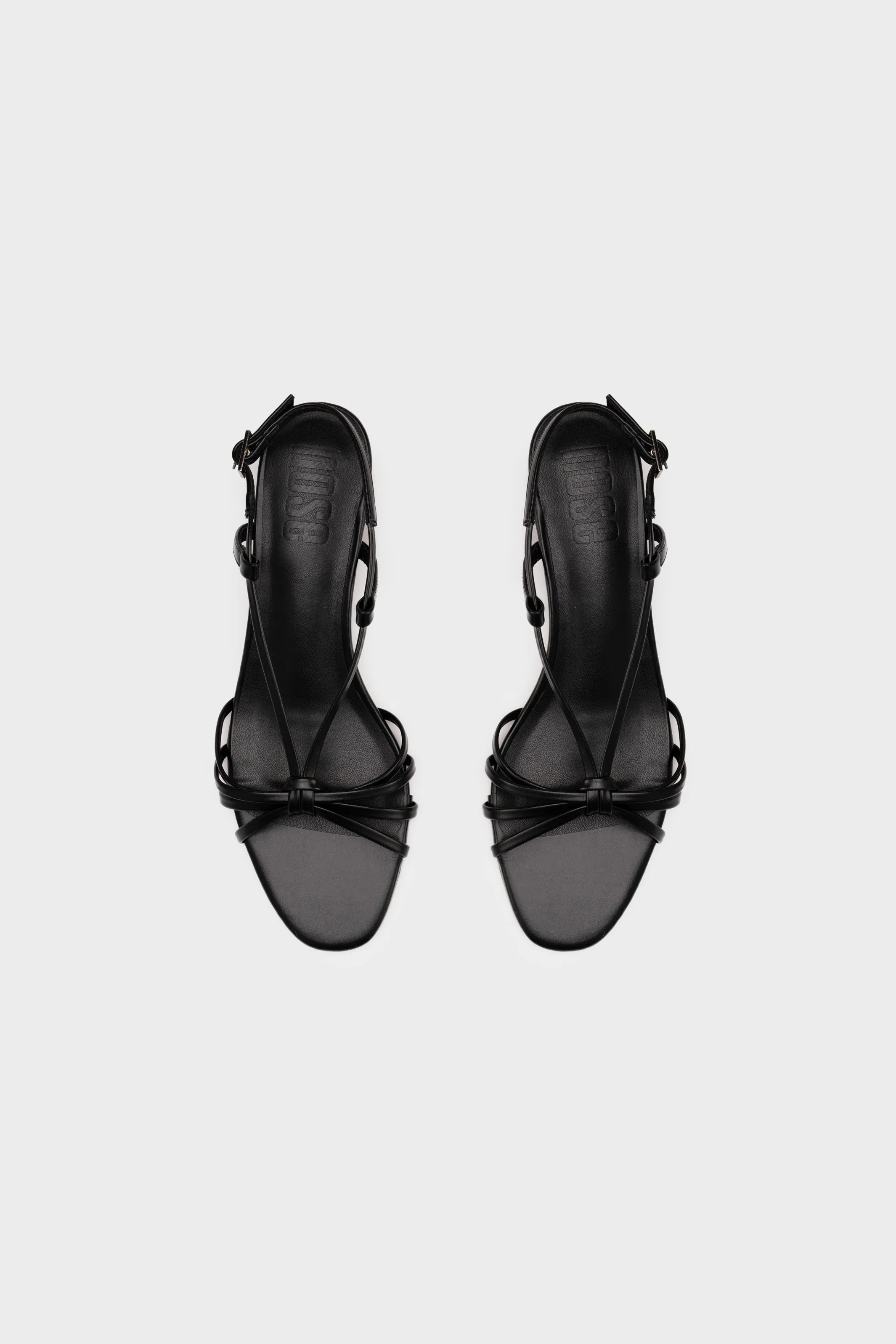 STRAPPY KITTEN HEEL SANDAL