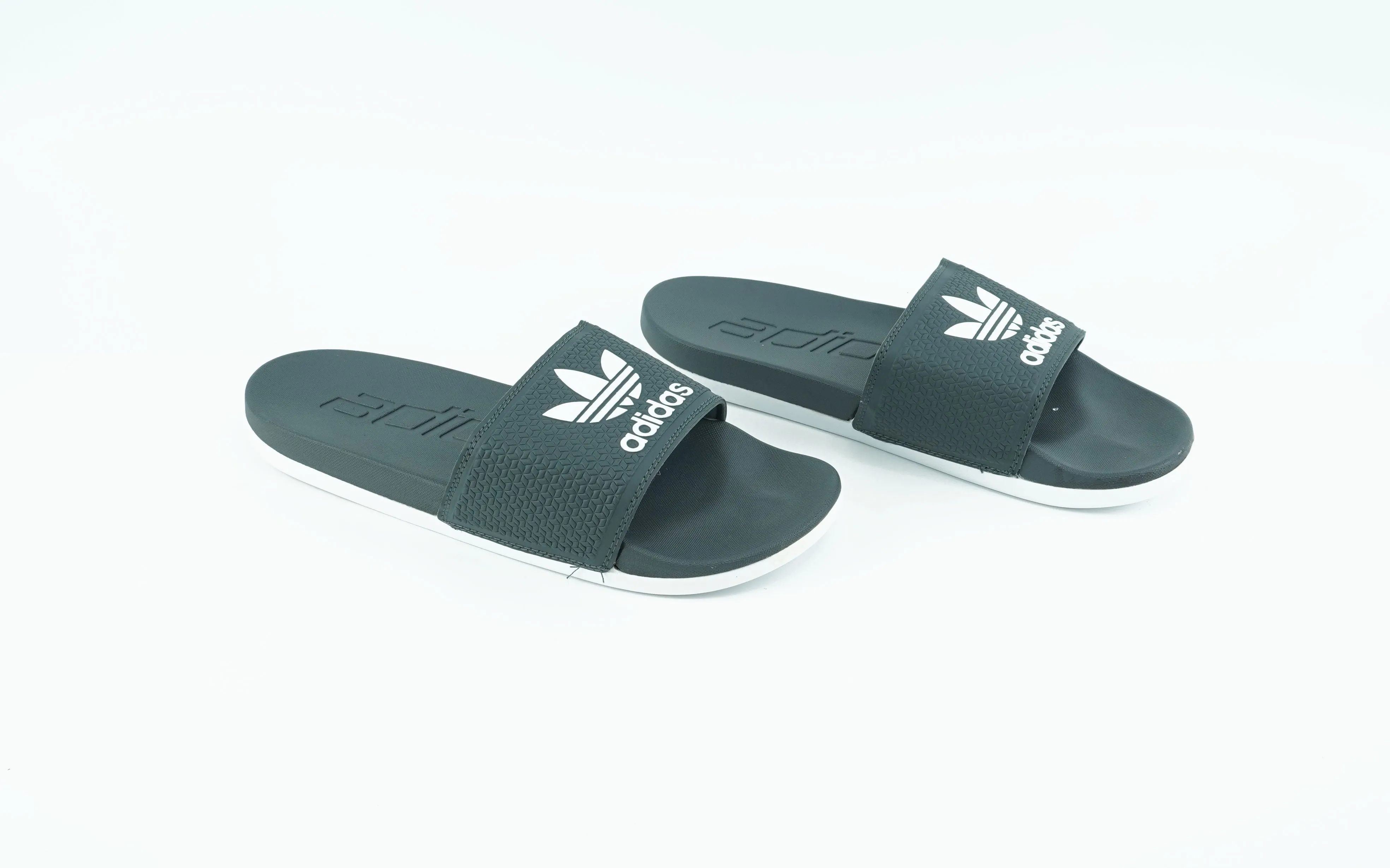 Summer Adidas slides for men in black