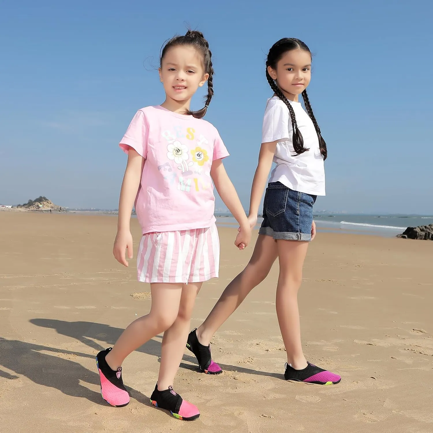 Water Shoes for Toddler Kids Boys Girls Barefoot Aqua Socks Quick-Dry Beach Swim Outdoor Sports Shoes
