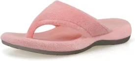 Women's Thong Spa Slippers with Arch Support Flip Flop House Slippers for Women Indoor and Outdoor